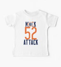 Khalil Mack 52 Bears Football Baby Tee