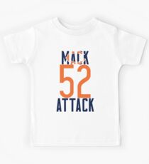 Khalil Mack 52 Bears Football Kids Tee