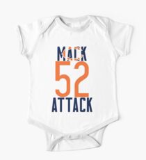 Khalil Mack 52 Bears Football One Piece - Short Sleeve