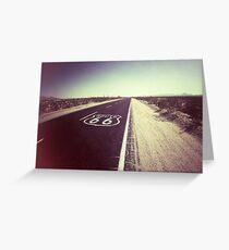 Route 66 Greeting Card