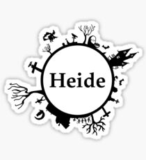 Halloween name heathen Sticker