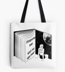 I Disappear Into Books What's Your Super Power? Tote Bag
