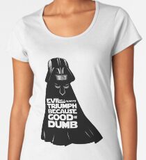 Camiseta premium para mujer Casco oscuro - Fan art