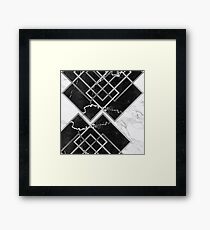 Contemporary Asymmetry Framed Print
