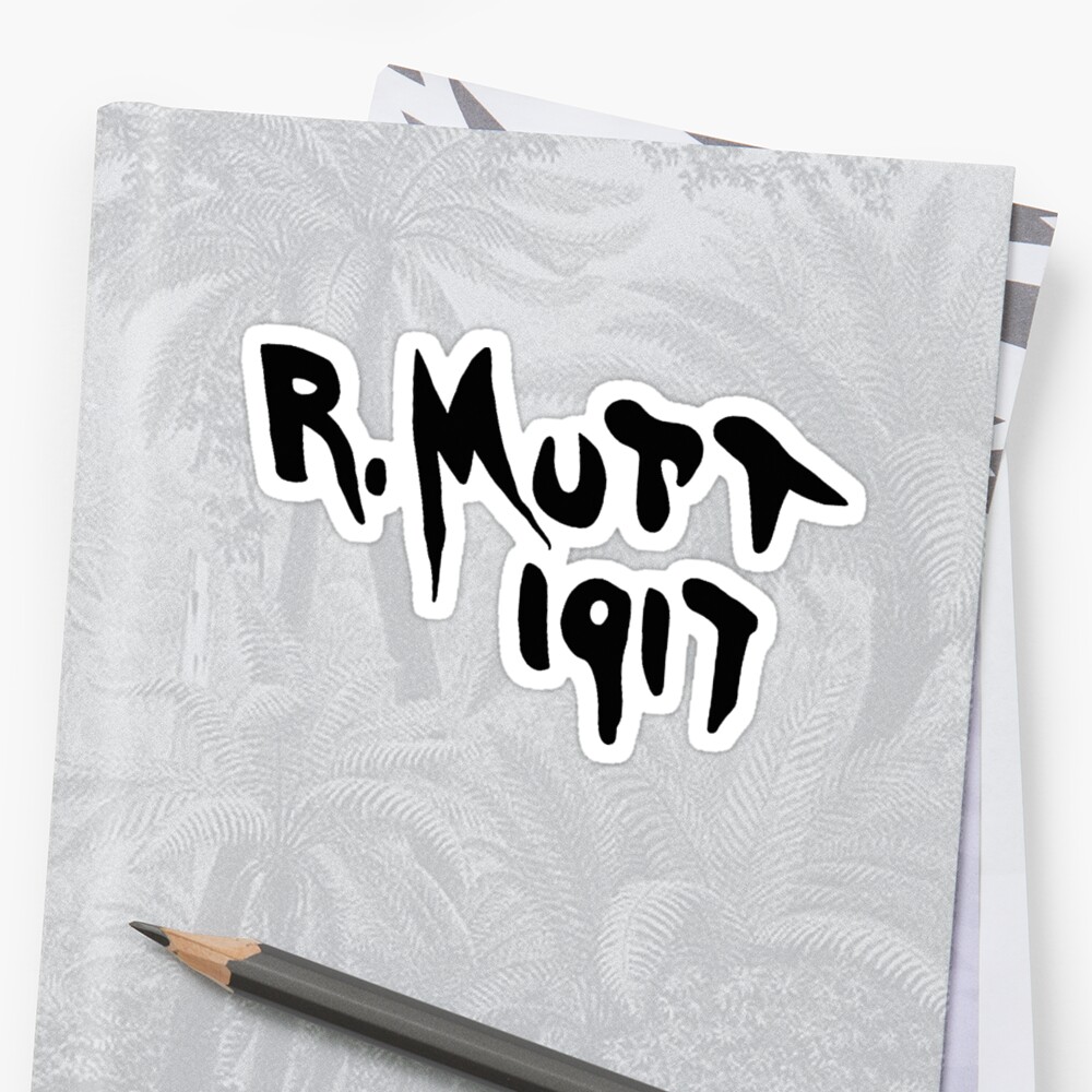 r mutt 1917