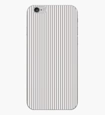 Silver Thistle Pinstripe iPhone Case