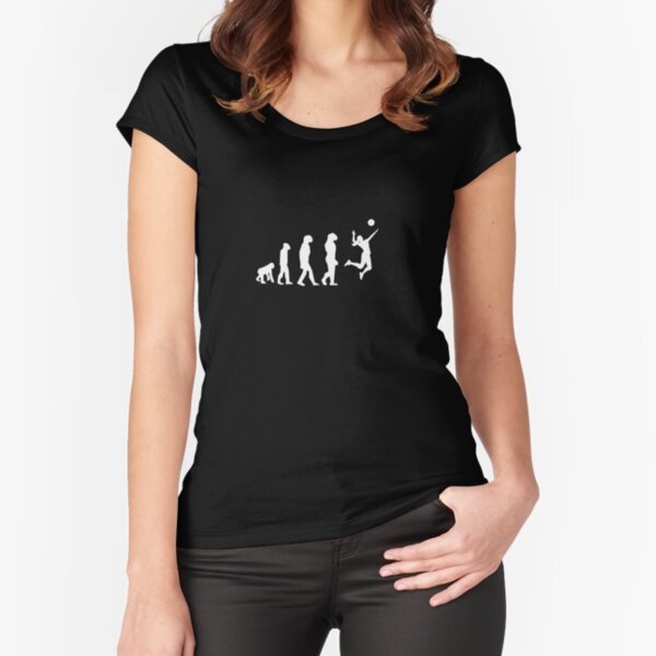 Evolution Volleyball Fitted Scoop T-Shirt