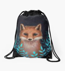 Fox Drawstring Bag