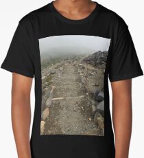 Mount Rainier path Long T-Shirt