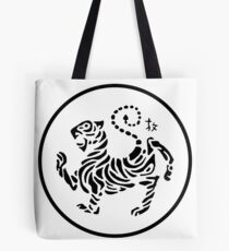 karate shotokan tigre logo Tote Bag