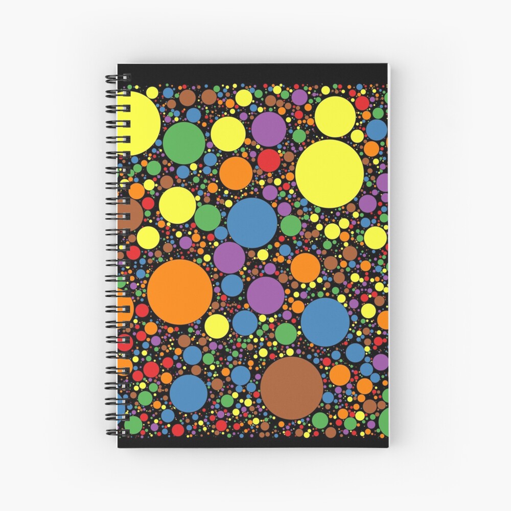 Circle Packing 211 Spiral Notebook