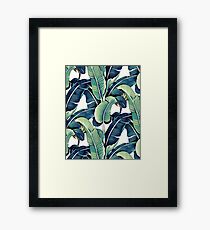 Banana Leaves Framed Print