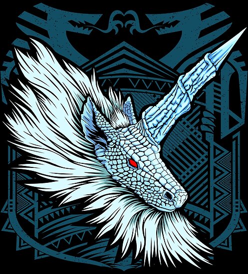 Kirin MHW Poster By Dandeelion Redbubble   Flat,550x550,075,f.u4 