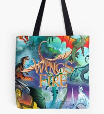 Bolsa de tela Alas de fuego todo dragón
