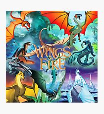 Wings of fire all dragon Photographic Print