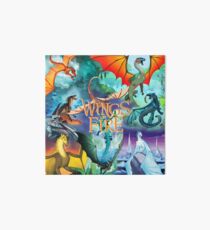Wings of fire all dragon Art Board