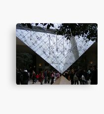 La Pyramide Inversee Canvas Print
