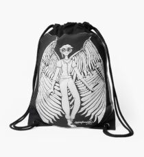 Fritz Conway Steampunk Mailman Drawstring Bag