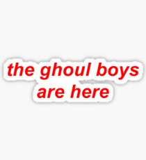 The Ghoul Boys Sticker