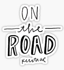 On the Road by Jack Kerouac Sticker