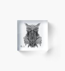 HORSE ZODIAC Acrylic Block