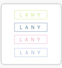 LANY stickers Sticker
