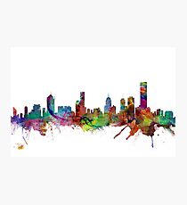 Melbourne Skyline Photographic Print