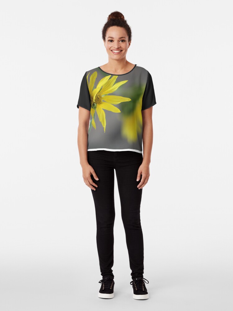 Alternate view of listening Chiffon Top