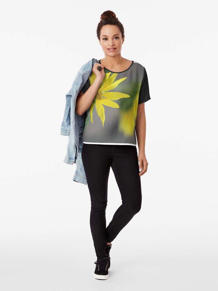 Alternate view of listening Chiffon Top