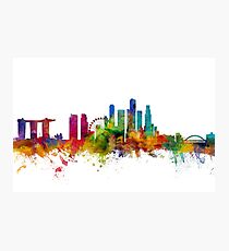 Singapore Skyline Photographic Print