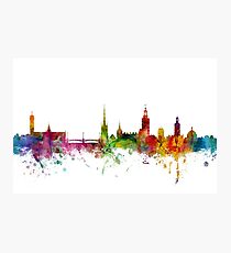 Stockholm Schweden Skyline Fotodruck