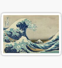 The Great Wave off Kanagawa Sticker