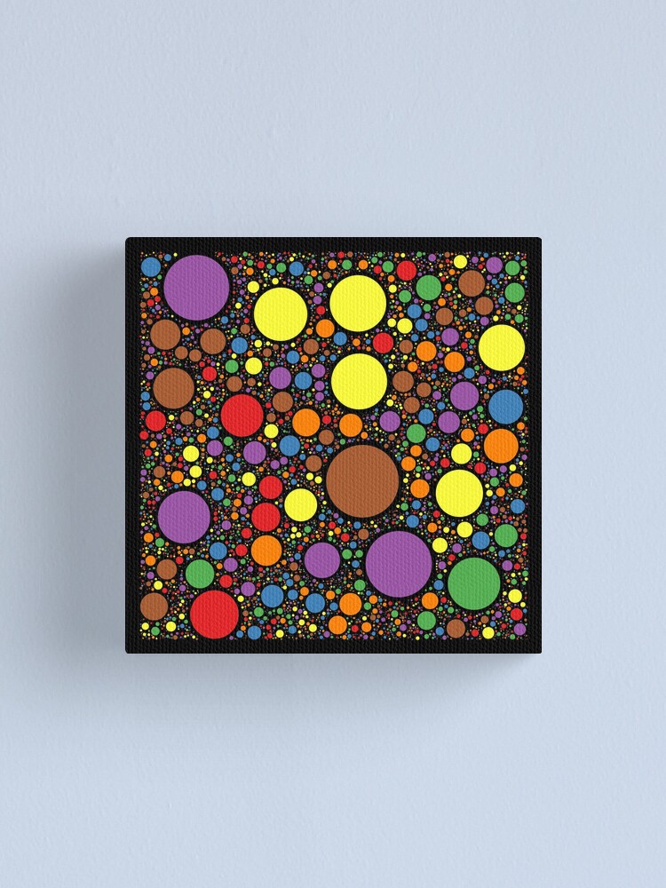 Alternate view of Circle Packing 214 Canvas Print