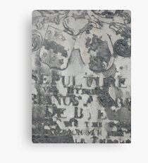 Headstone Canvas Print