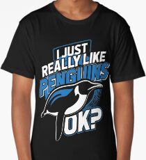 Penguins animals Long T-Shirt