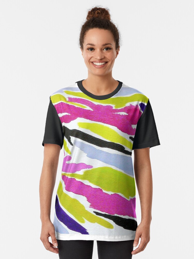 Alternate view of Bright Graphic T-Shirt