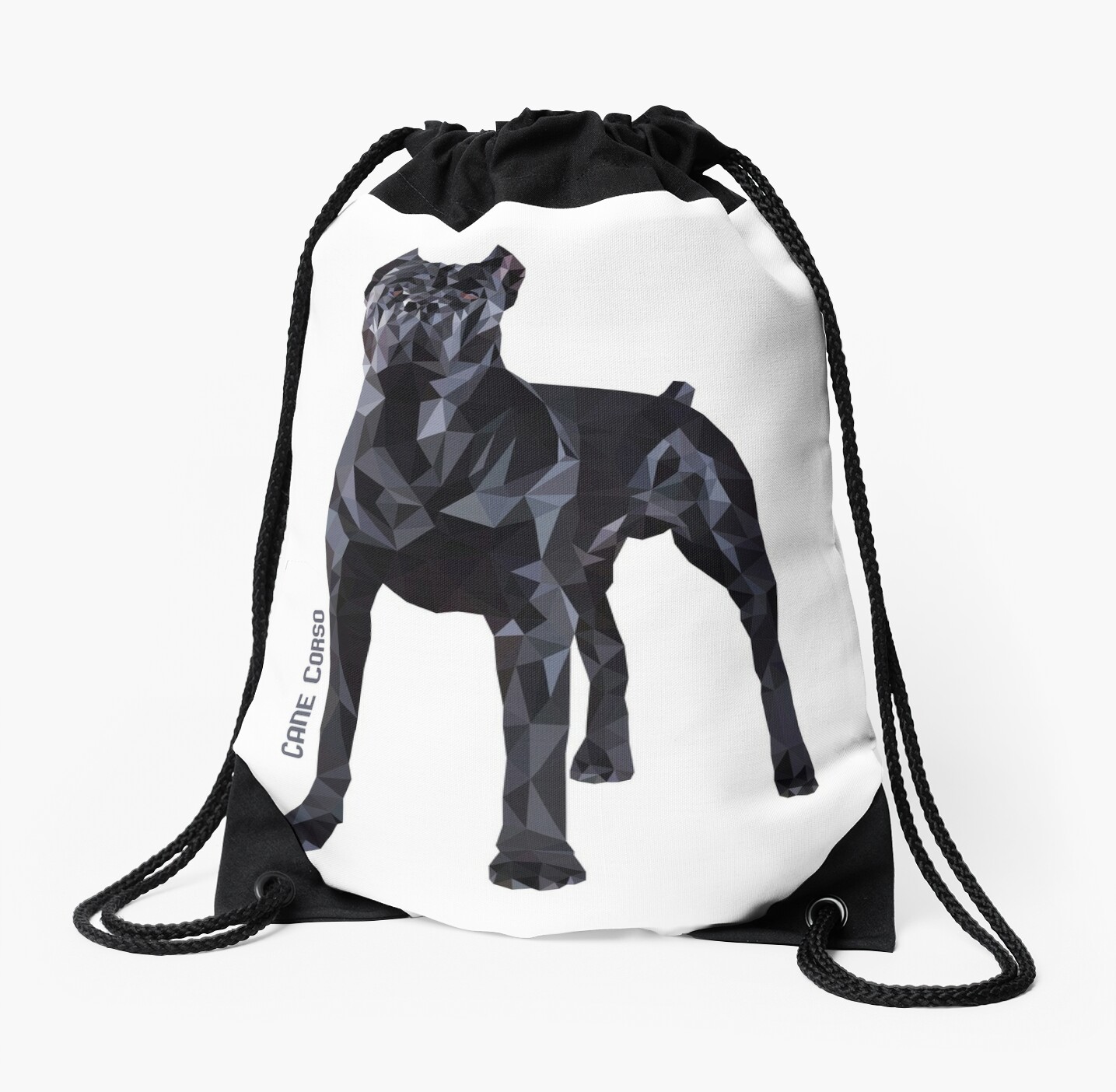 Cane Corso Italian Mastiff Drawstring Bag By Chilli Design