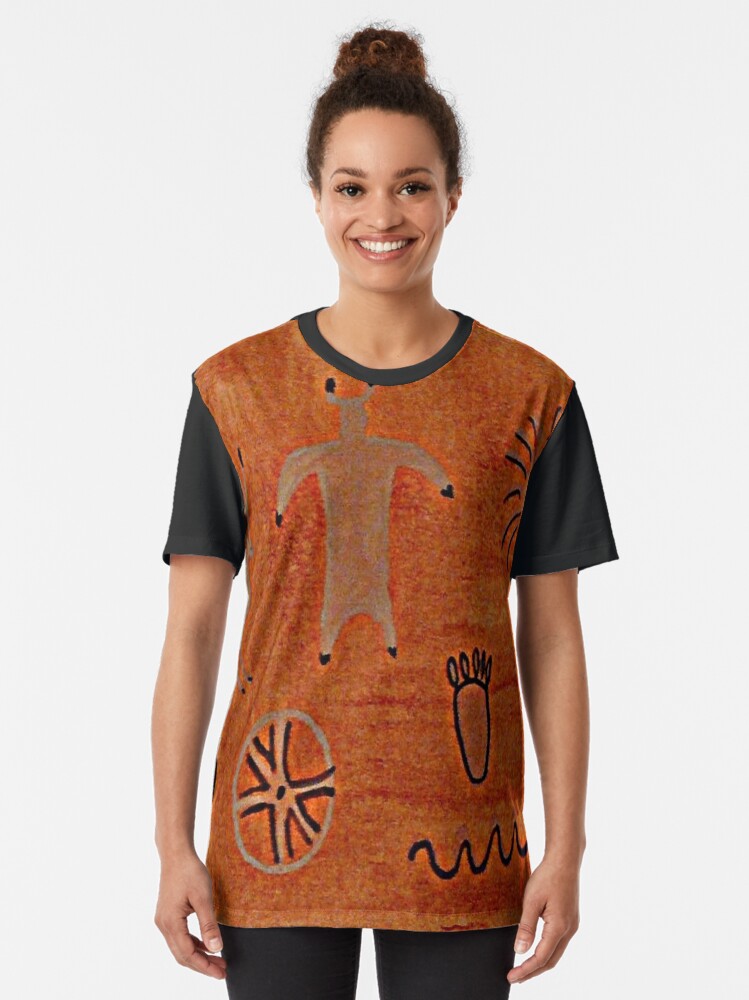 Alternate view of Petroglyph Graphic T-Shirt