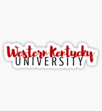 Western Kentucky University Sticker