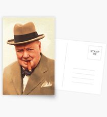 Prime Minister, Winston Churchill Postcards