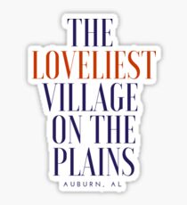 loveliest village Sticker