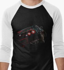 Nissan GTR Men's Baseball ¾ T-Shirt