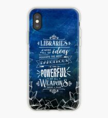 Vinilo o funda para iPhone Bibliotecas