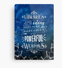 Lámina metálica Bibliotecas