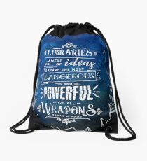 Mochila de cuerdas Bibliotecas
