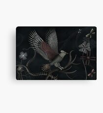 Alighting Canvas Print