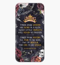 Three Dark Crowns iPhone Case