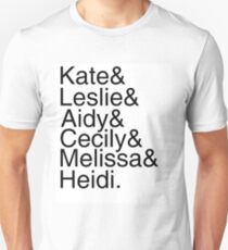 SNL Girl Gang: Late 2010s Unisex T-Shirt