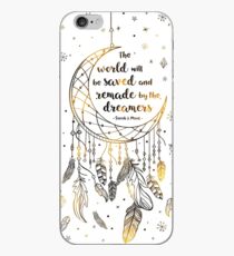 The world will be saved iPhone Case