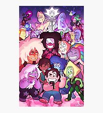 Steven Universe Family Portrait Photographic Print